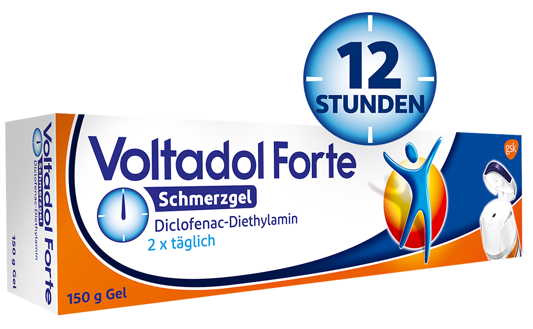 Voltadol Forte Schmerzgel: <br/>Die Alternative zur Schmerztablette